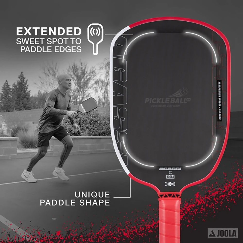 Vợt Pickleball Joola Agassi Pro 14mm chính hãng