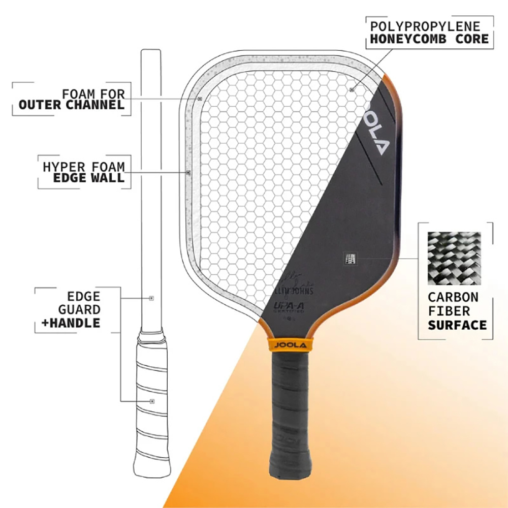 Vợt Pickleball Joola Collin Johns Scorpeus 3S 16mm