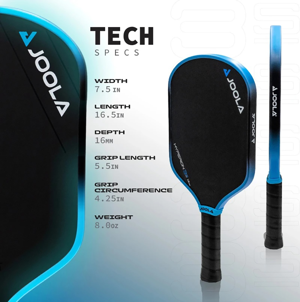 Vợt Pickleball Joola Simone Jardim Hyperion 3S 16mm