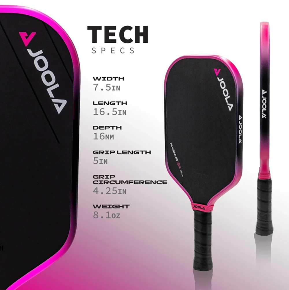 Vợt Pickleball Joola Tyson Mcguffin Magnus 3S 16mm