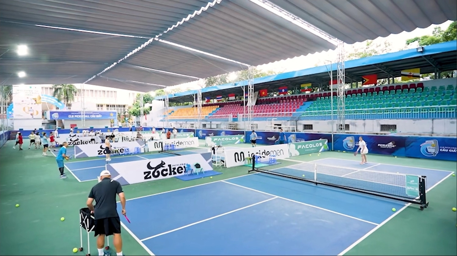 Sân pickleball cầu giấy hà nội