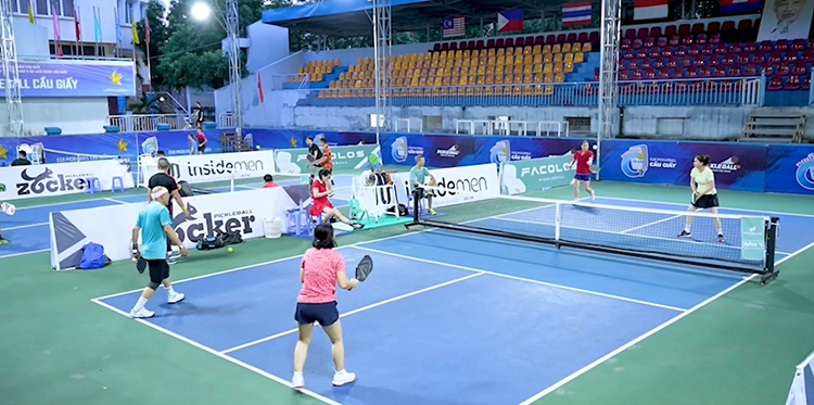 Sân pickleball tiêu chuẩn