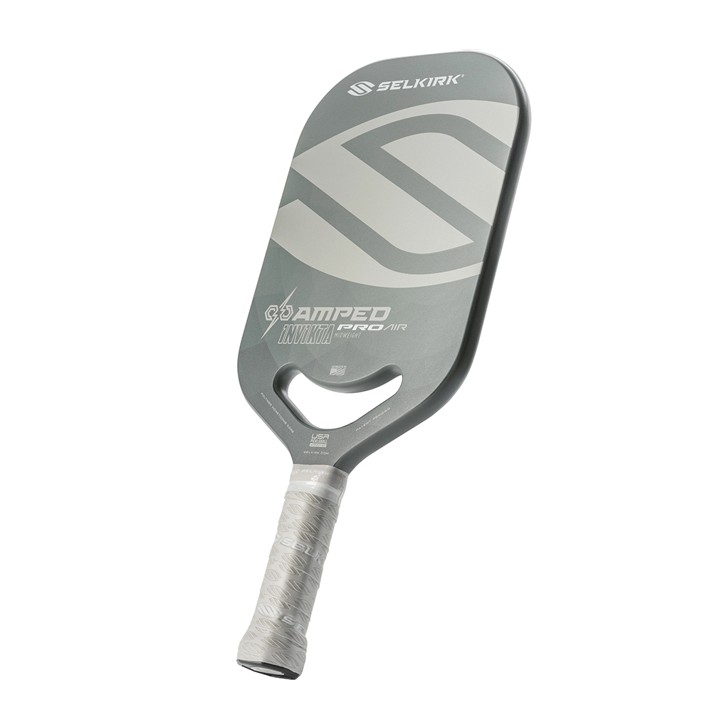 Vợt Pickleball Amped Pro Air Invikta Grey Silver