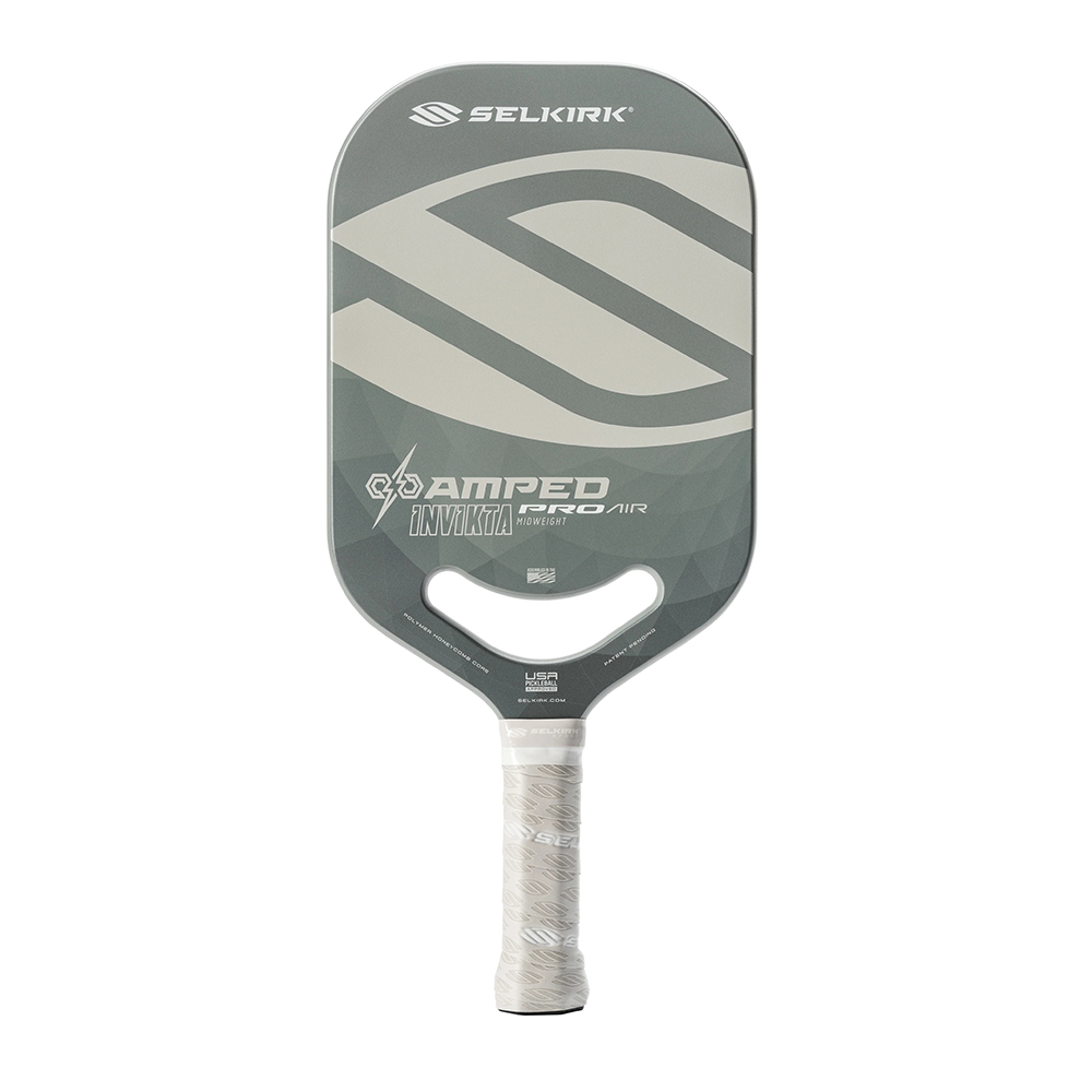 Vợt Pickleball Amped Pro Air Invikta Grey Silver