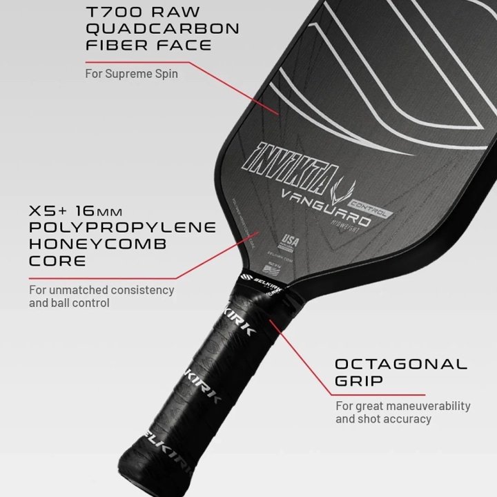 Vanguard Control Invikta Lightweight Raw Carbon