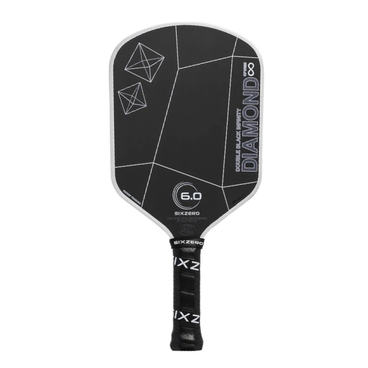 Six Zero Infinity Edgeless Double Black Diamond Control - Black White 6.0 logo