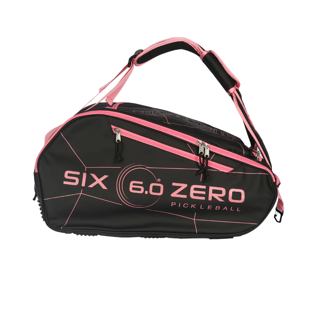 Túi Pickleball Six Zero Pro Tour 2025 màu đen hồng