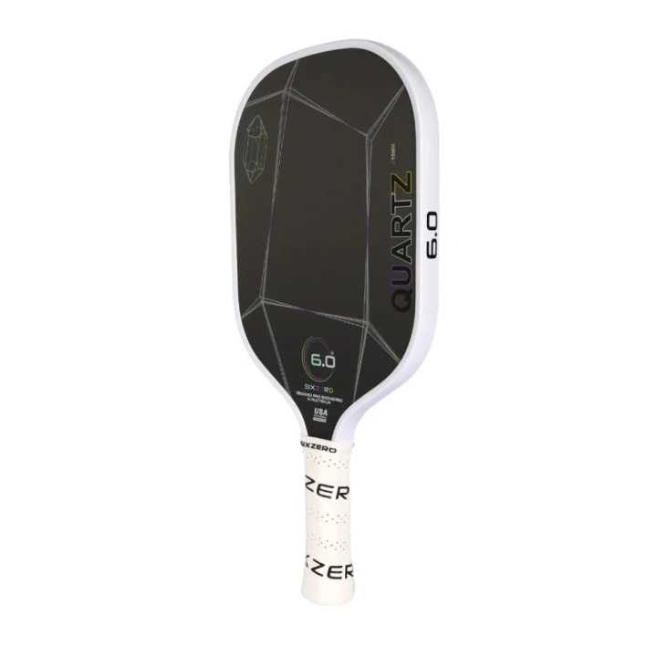 Vợt pickleball Six Zero Quartz - Crystal (White)