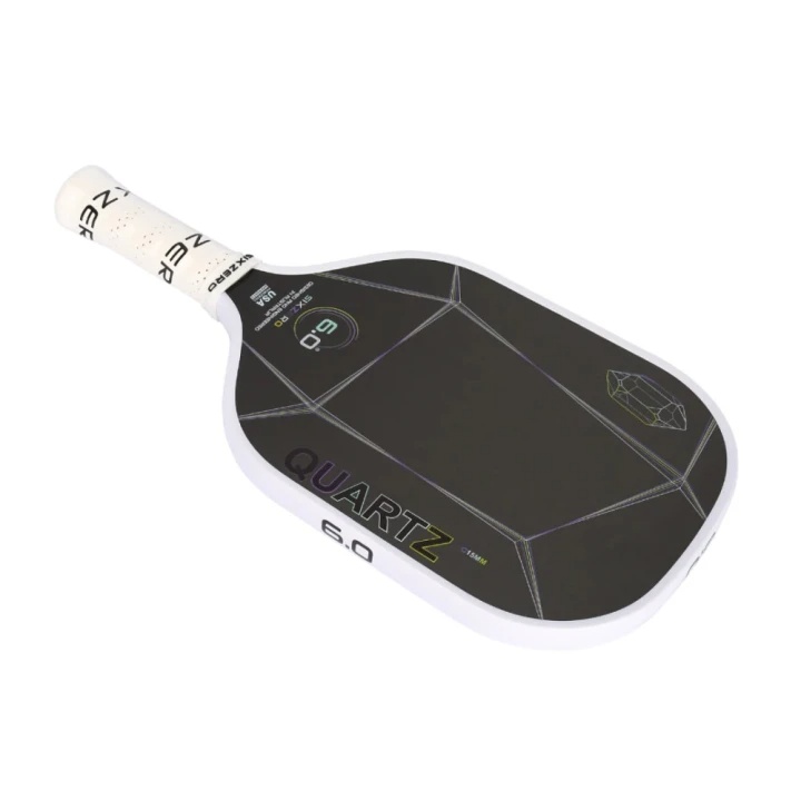Vợt pickleball Six Zero Quartz - Crystal (White)