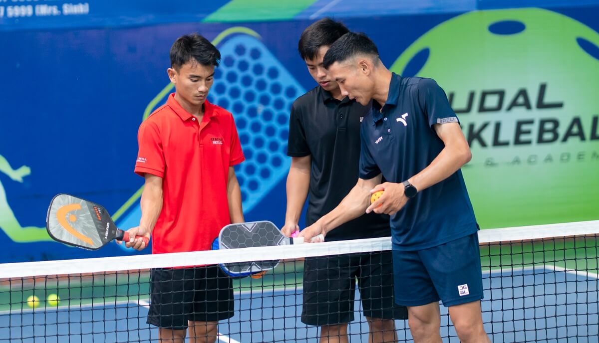 buổi tập Pickleball