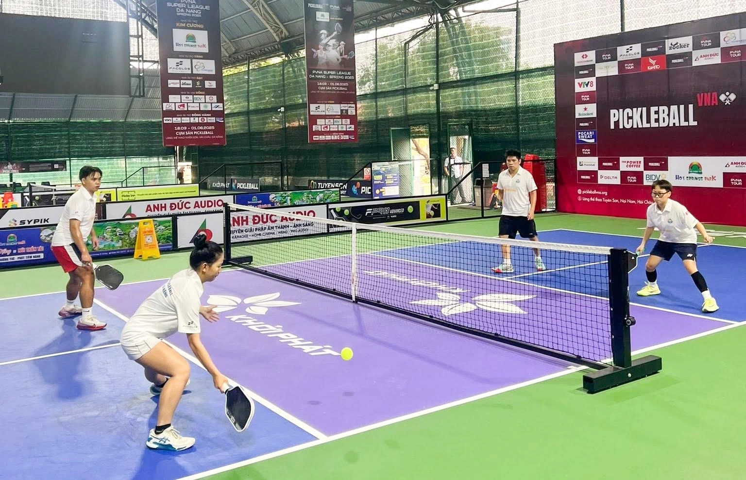 buổi tập Pickleball