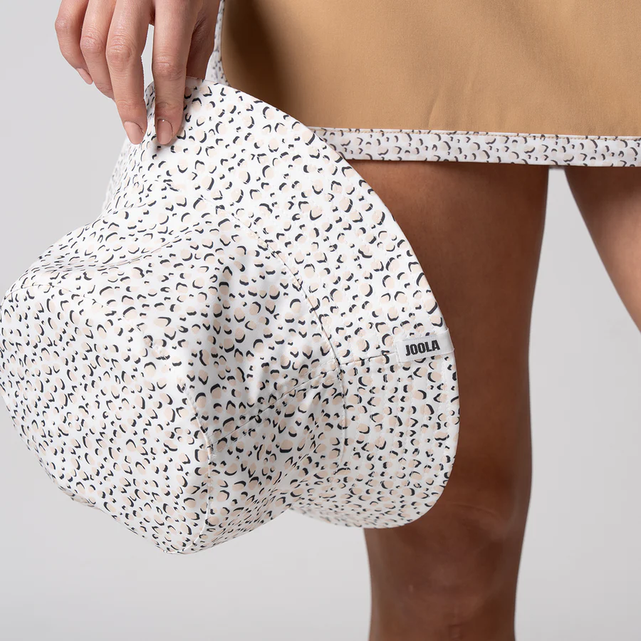 Mũ Joola Unisex Reversible Bucket White/Leopard