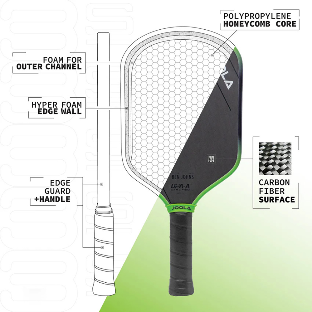 Vợt Joola Gen 3 có lõi Polymer Reactive Honeycomb
