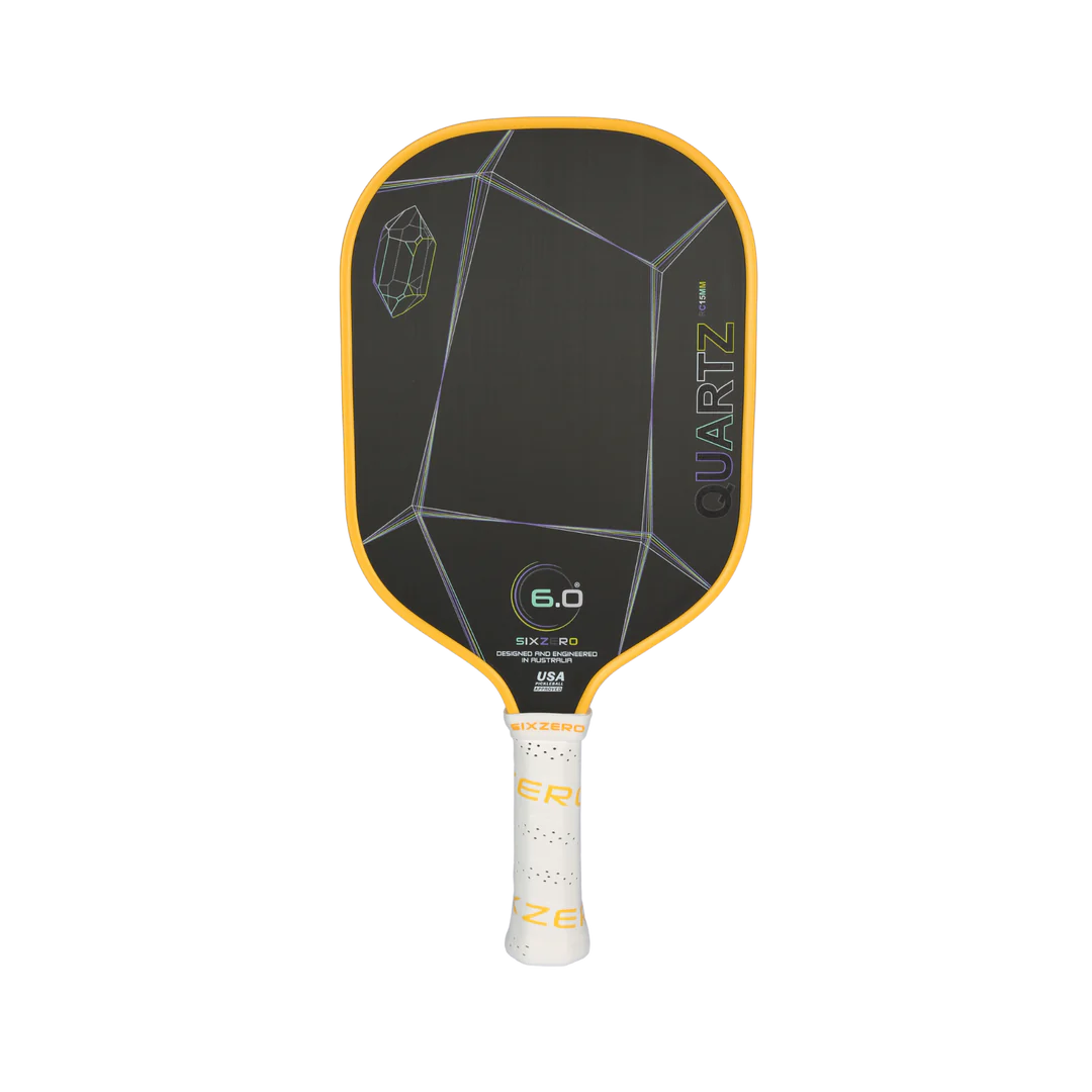 Vợt pickleball Six Zero Quartz - Citrine (Yellow)