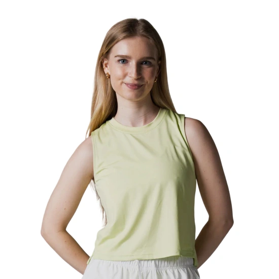 Áo ba lỗ nữ Joola Women's Court Tank Key Lime