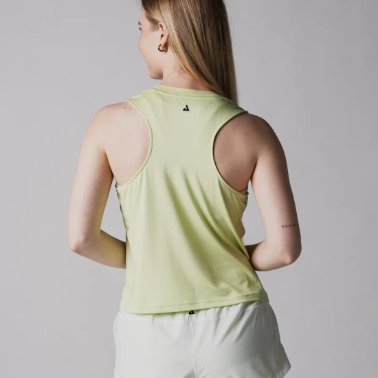 Áo ba lỗ nữ Joola Women's Court Tahnk màu Vàng Chanh