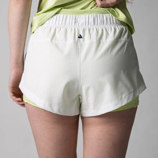 Quần short Joola Women's Court 2-in-1 Shorts White