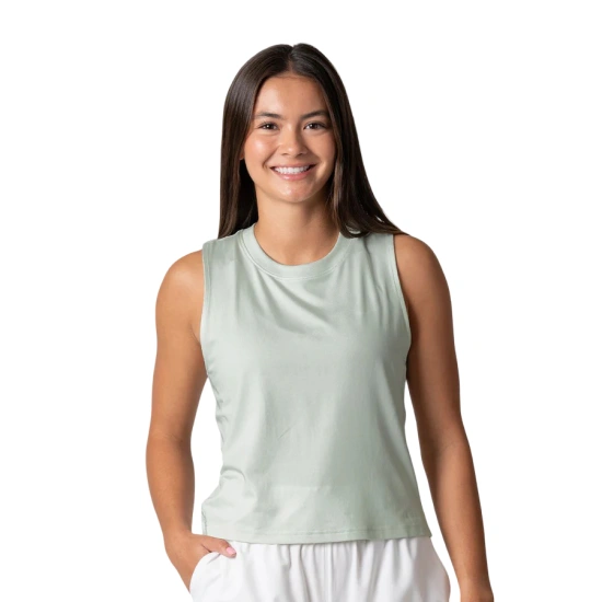 Áo ba lỗ nữ Joola Women's Court Tank Hushed Mint