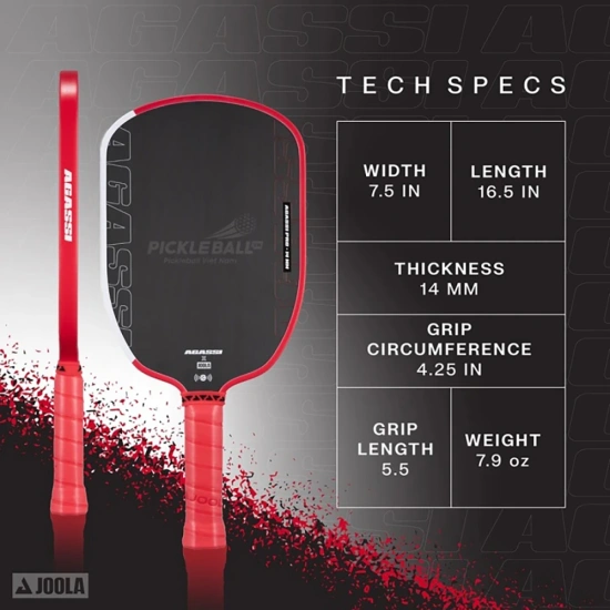 Vợt Pickleball Joola Agassi Pro 14mm