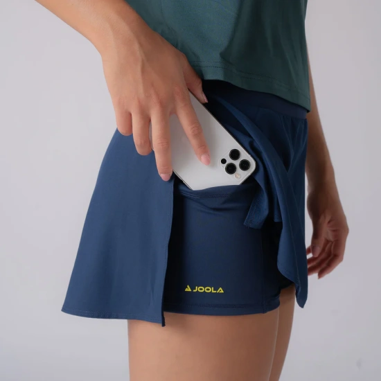 Quần Short Pickleball Nữ màu Navy