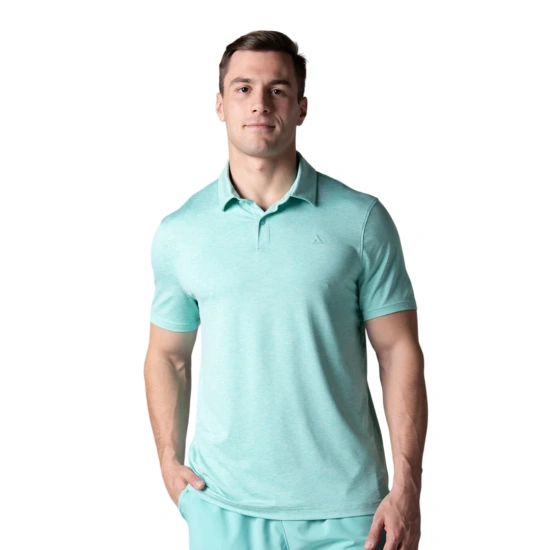 Joola Men's Club Polo Tropic Tide Heather