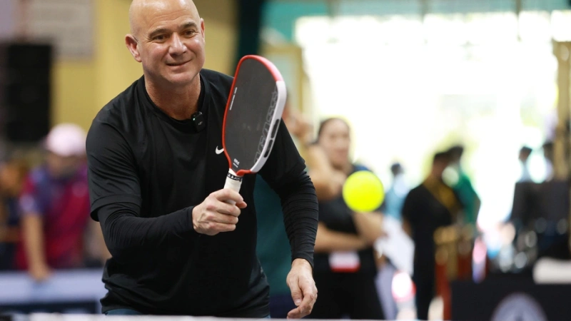 Vợt Joola Agassi Pro sự kết hợp của huyền thoại Tennis với Pickleball