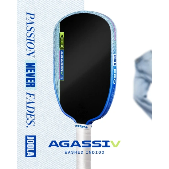 Vợt Agassi Pro V Washed Indigo và câu Passion Never Fades của Andre Agassi