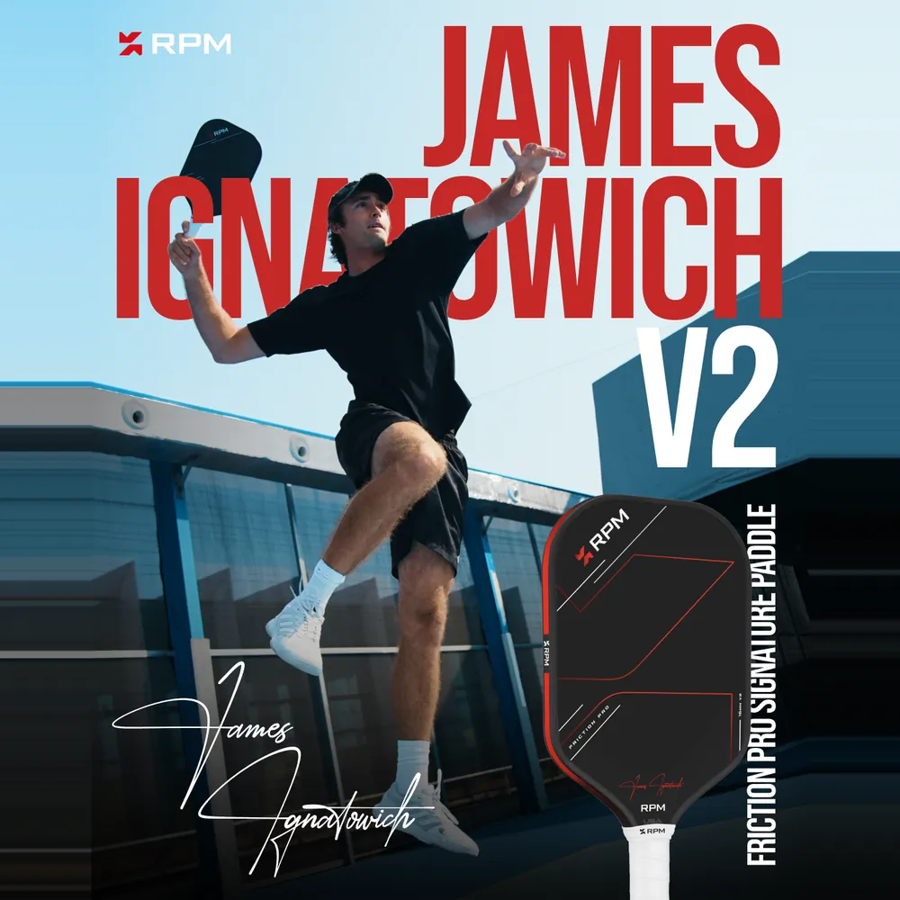Ảnh RPM giới thiệu James Ignatowich, người chọn bản 16mm Elongated để thi đấu