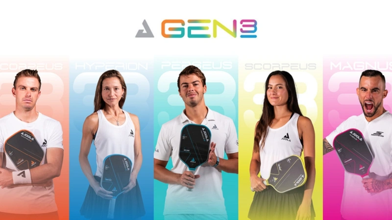 TOP 5 mẫu vợt Pickleball Joola Gen 3 HOT nhất 2025