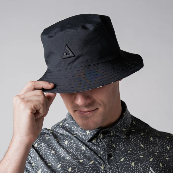 Unisex Reversible Bucket Black/Serpentine
