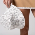 Unisex Reversible Bucket White/Leopard