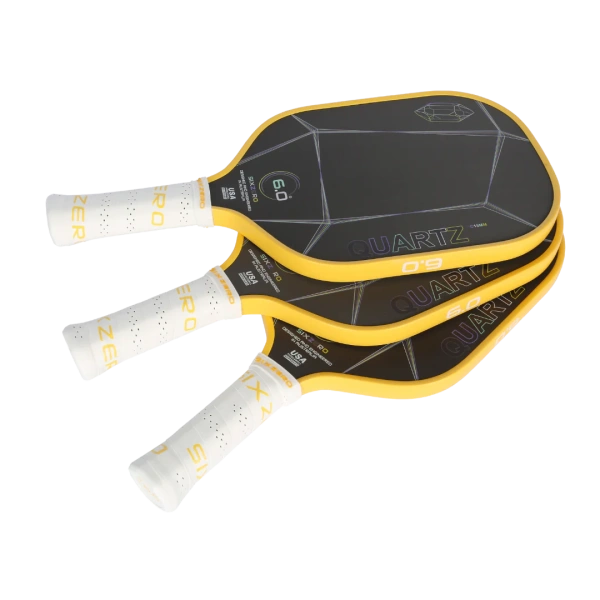 Vợt pickleball Six Zero Quartz - Citrine (Yellow)
