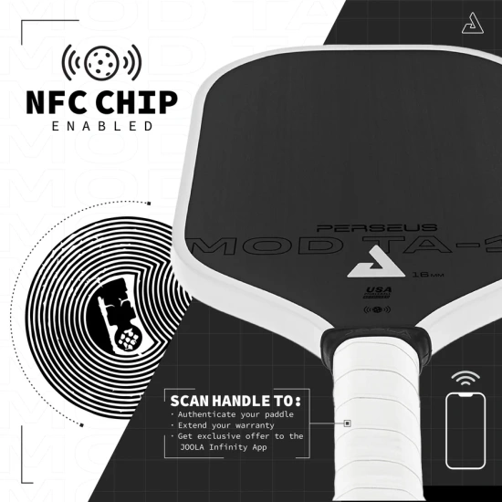 Vợt pickleball Joola Perseus 16mm Mod TA-15 Pro Player Edition chính hãng